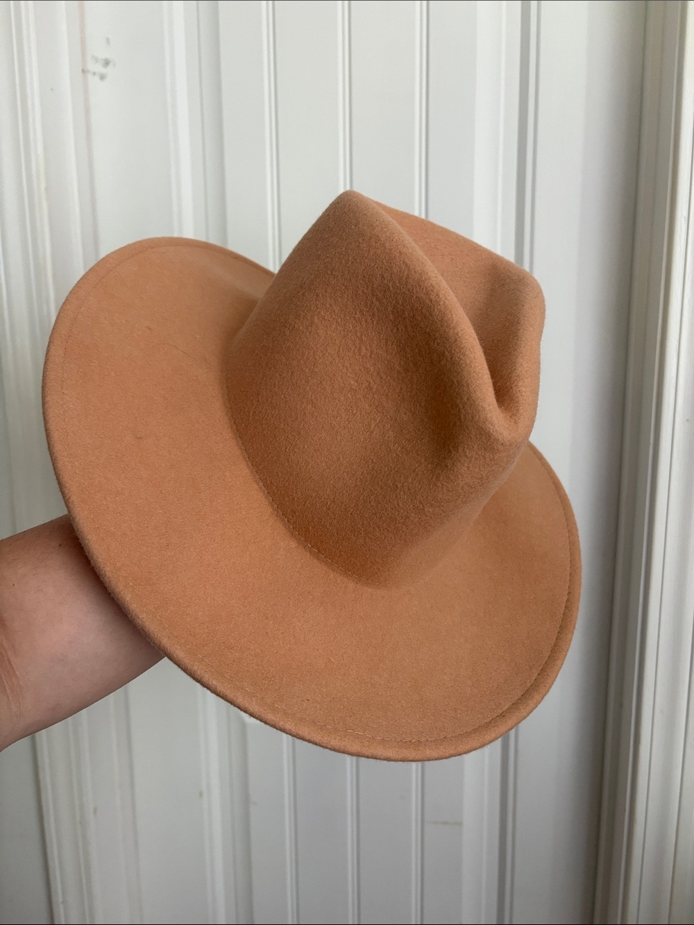 Universal Thread Camel Wool Felt Fedora Hat